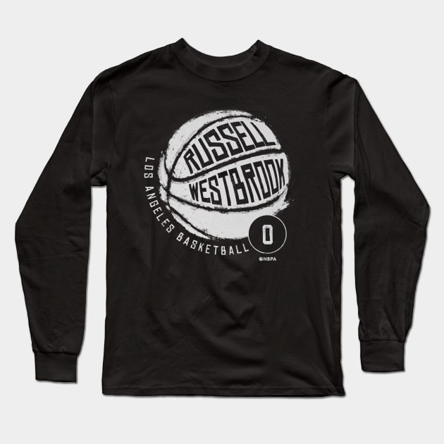 Russell Westbrook Los Angeles L Basketball Long Sleeve T-Shirt by TodosRigatSot